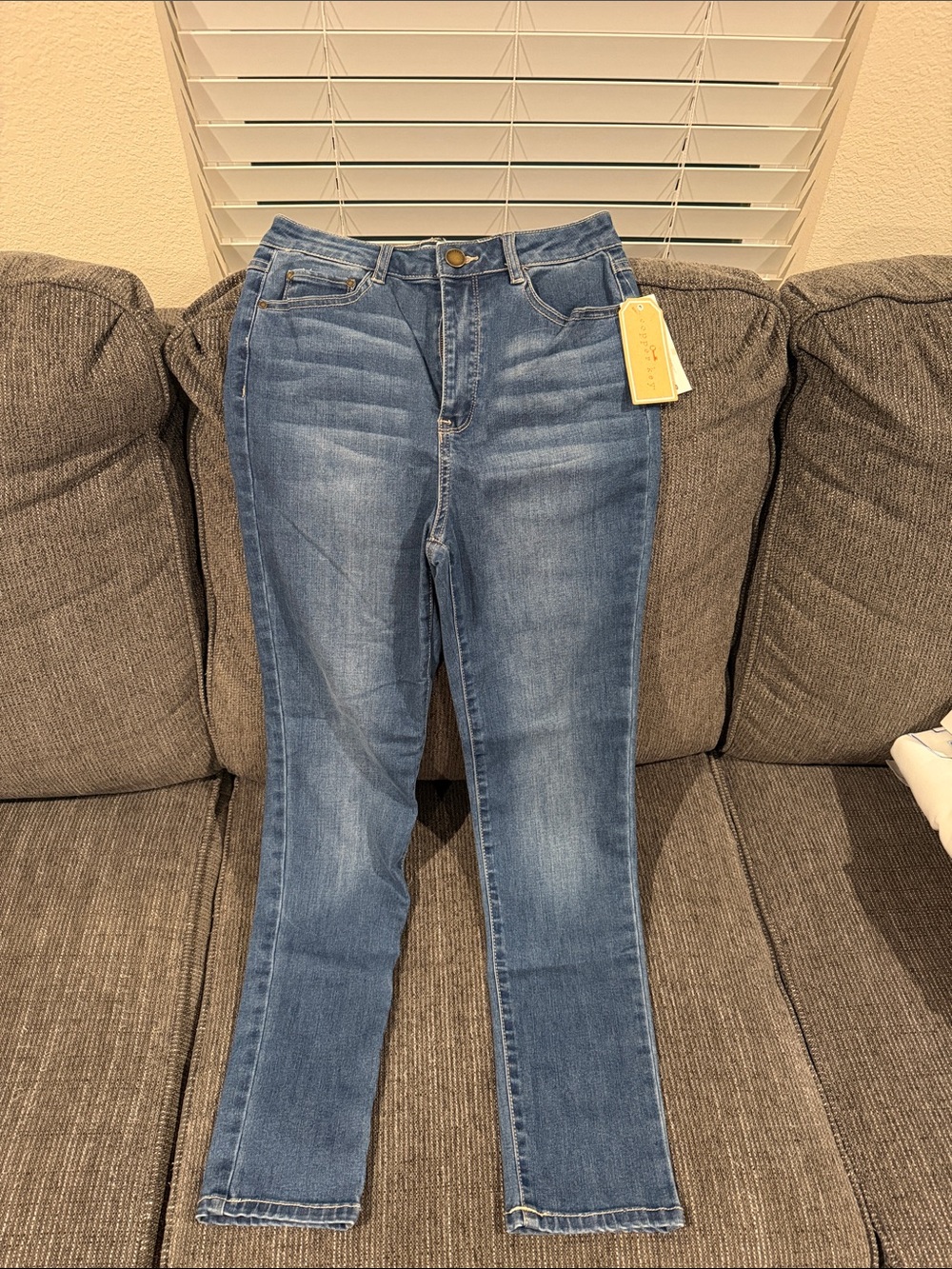 Copper Key Women's Skinny Jeans - Medium Blue